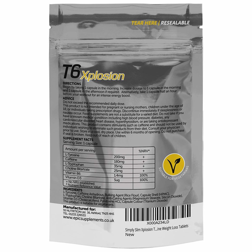 t6 xplosion extreme fat burners review