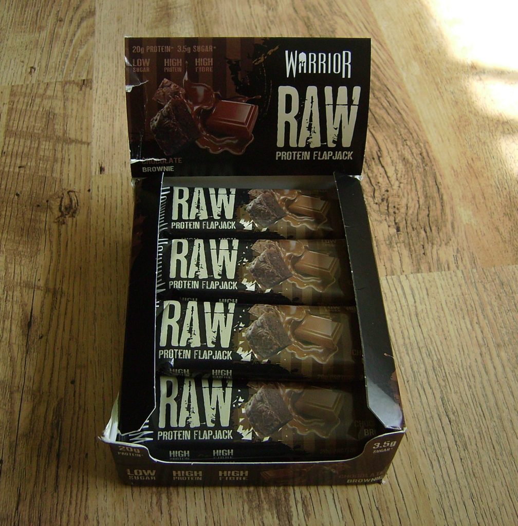 Warrior Raw High Protein Flapjack Review...